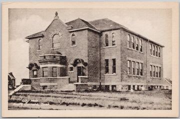 City Hall Swift Current SK Postcard