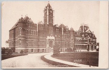 Court House Winnipeg Manitoba Canada Steel & Co Postcard