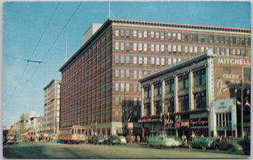 Winnipeg Manitoba Portage Avenue Eaton's Store MB Canada Postcard 