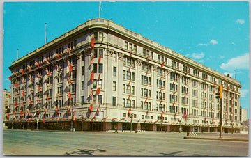 Hudson's Bay Store Winnipeg Manitoba Postcard SP19