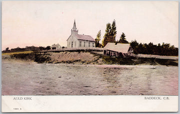 Auld Kirk Baddeck Cape Breton NS Nova Scotia Canada Unused Postcard