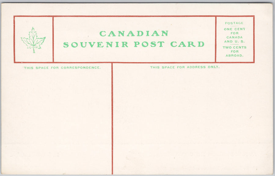 Edmonton Alberta Automobiling on Groate Estate Canadian Souvenir Postcard SP19