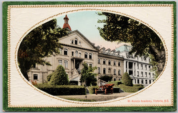 St. Anne's Academy Victoria BC Postcard 