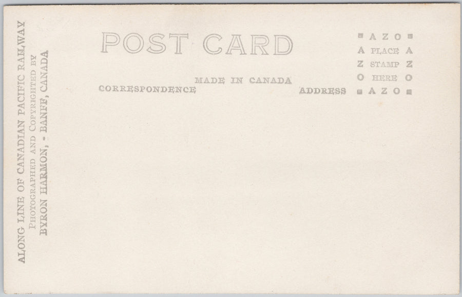 Byron Harmon 526 'Group Indians of Western Canada' Indigenous People Horses Southern Alberta ? Canada Scarce RPPC Postcard SP19