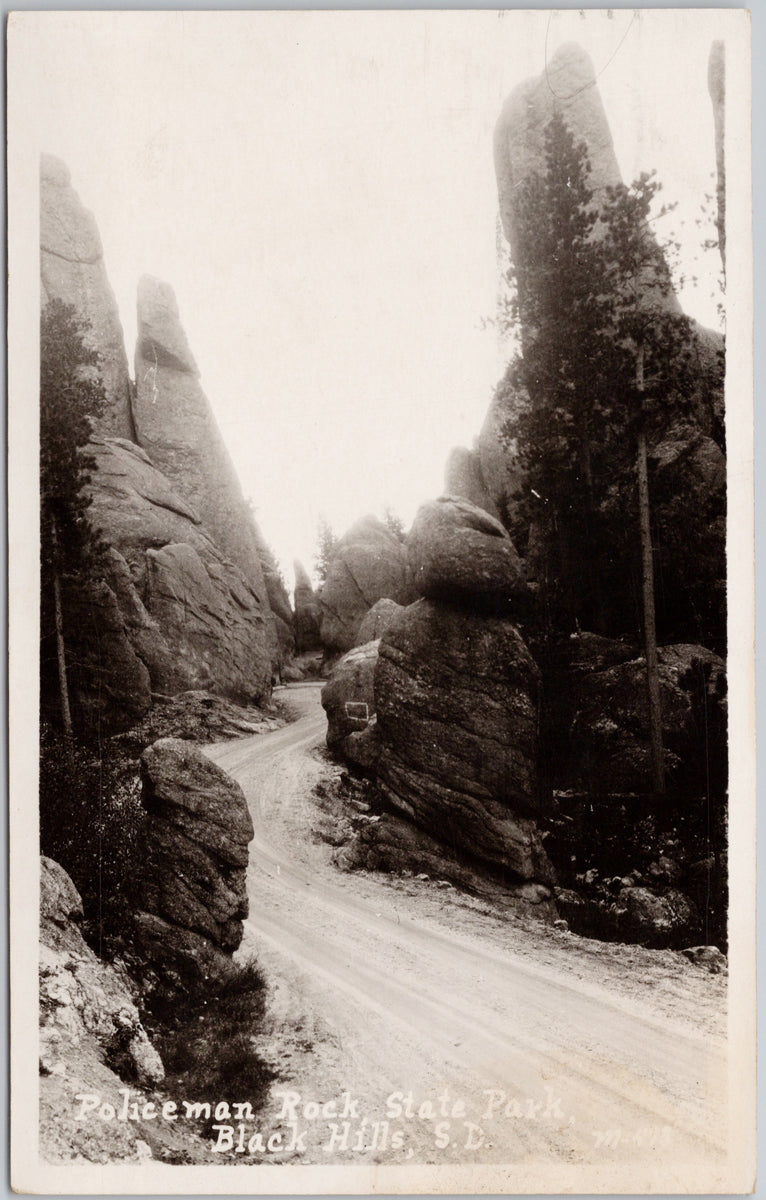 Policeman Rock State Park Black Hills SD  Postcard