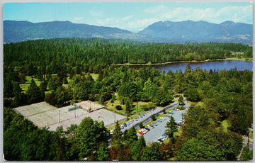 Vancouver BC Pitch and Putt Golf Course Tennis Courts Stanley Park Unused Postcard 