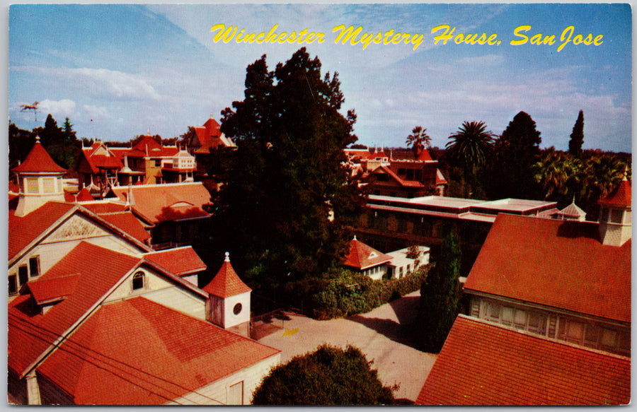 Winchester Mystery House San Jose CA California Postcard 