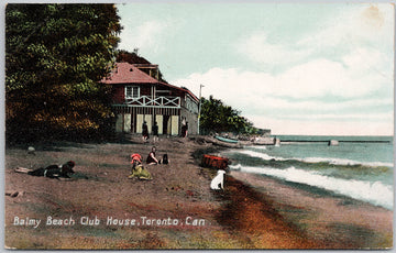 Balmy Beach Club House Toronto Ontario  Postcard 