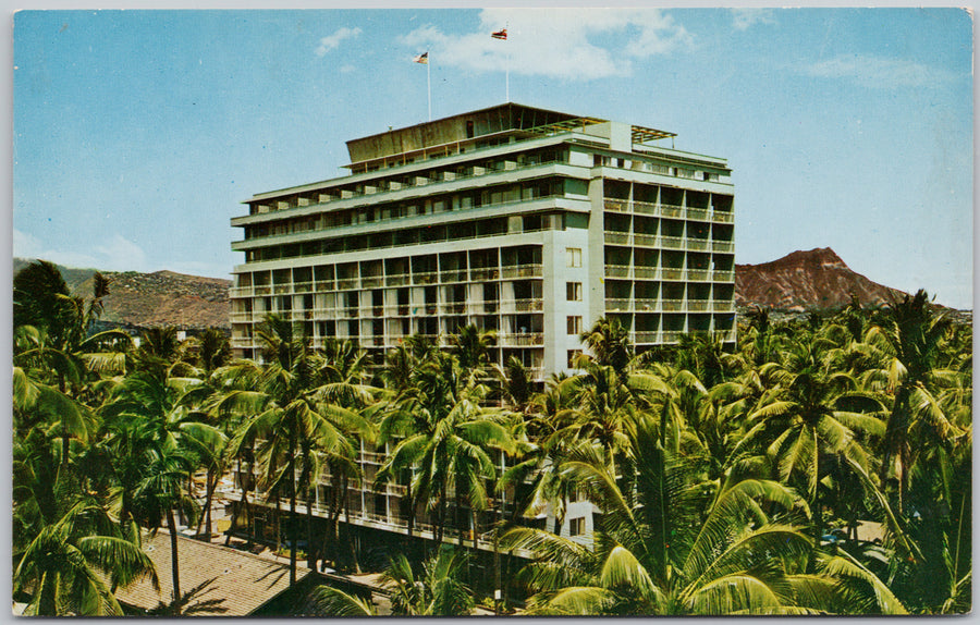 The Reef Tower Hotel Waikiki Hawaii HI USA Postcard 