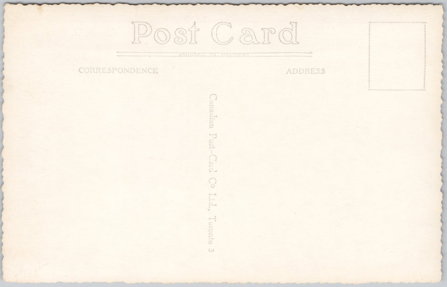 Post Office Sidney BC Vancouver Island Canada Godfrey RPPC Postcard SP20