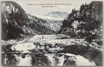 Near Della Lake Interior Vancouver Island British Columbia Leonard Frank Postcard