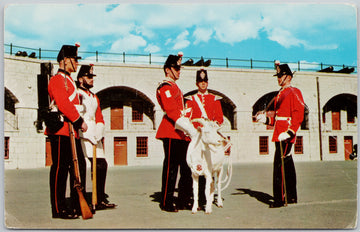 Old Fort Henry Kingston Ontario ON Canada Fort Henry Guard Goat Postcard 