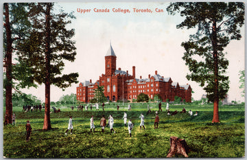 Upper Canada College Toronto Ontario Sports Sporting Toronto News Postcard