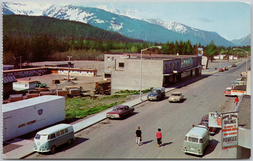 Haines Alaska Haines Cutoff Alaska Highway Telephone VW Van AK USA Postcard 