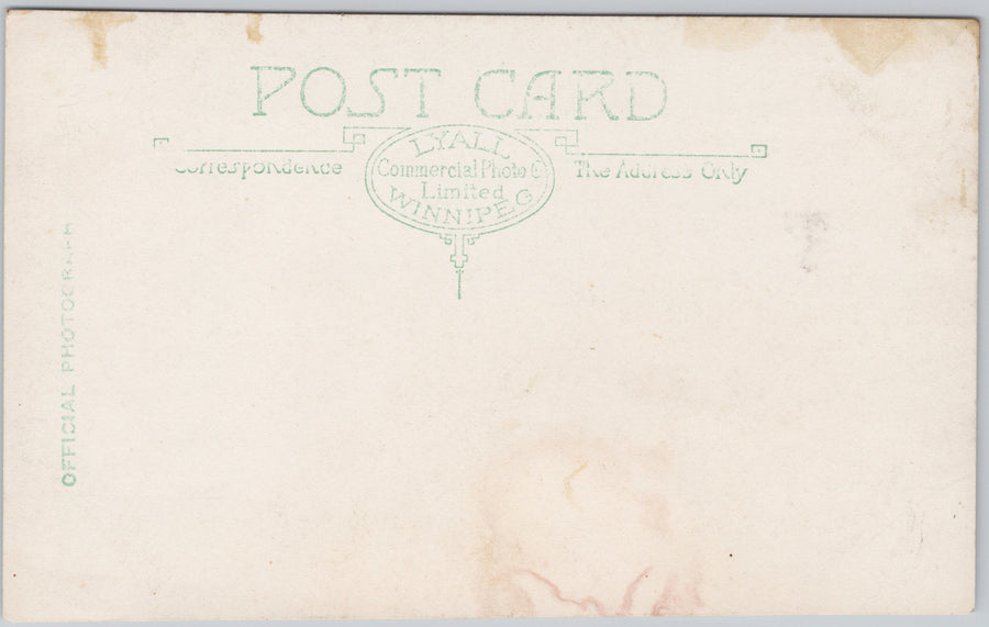 Indians Chiefs at Winnipeg Stampede 1913 Indigenous People Lyall RPPC Postcard SP21