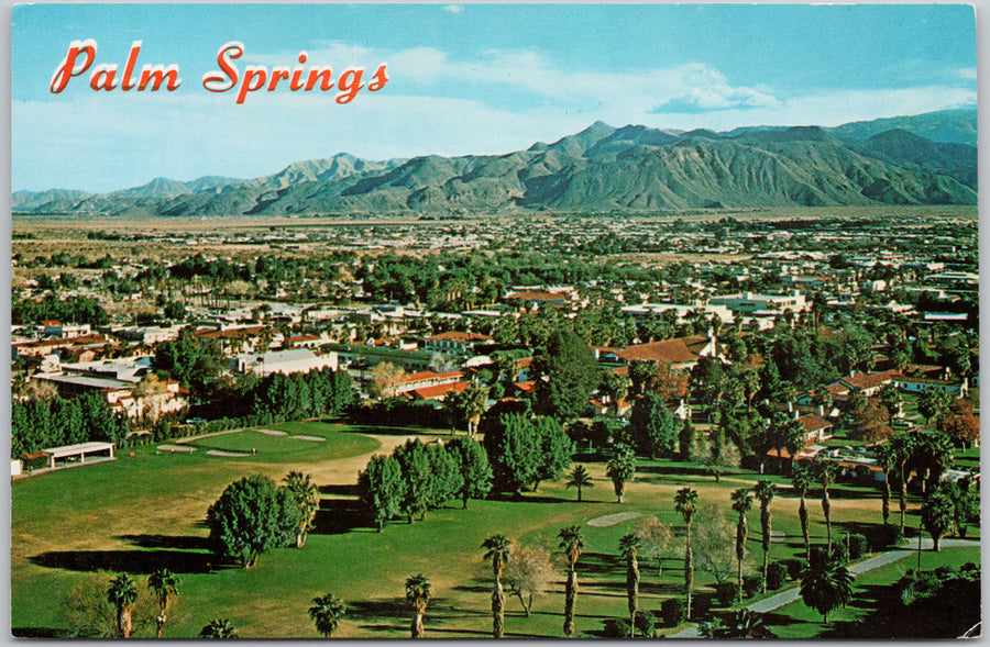 O'Donnell Golf Course Palm Springs CA California USA Postcard