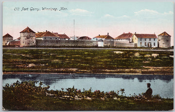 Old Fort Garry Winnipeg Manitoba  Postcard