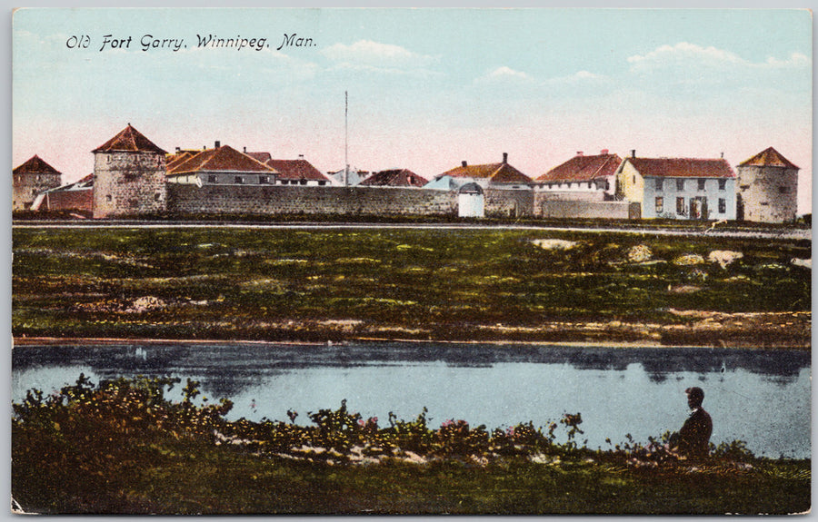 Old Fort Garry Winnipeg Manitoba  Postcard