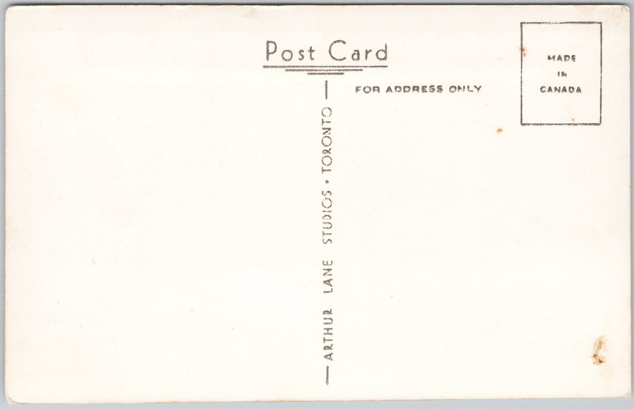 The Alcan Highway Alaska Highway to AK WIB Arthur Lane RPPC Postcard SP21