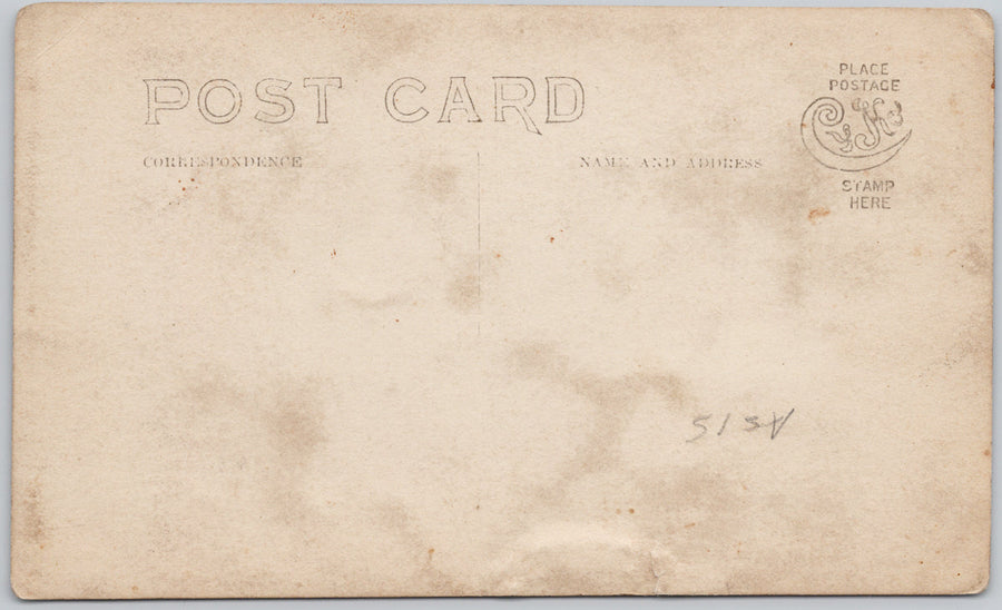 St Jean Baptiste Manitoba Magasin General Store & Post Office T.M. RPPC Scarce Postcard SP21 *as is