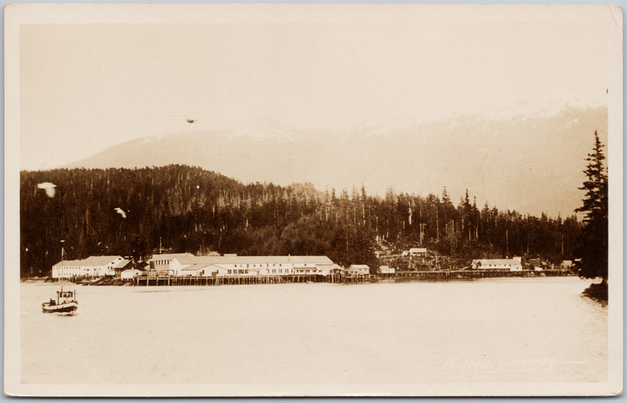 Namu Cannery Namu BC British Columbia Canada RPPC Postcard 
