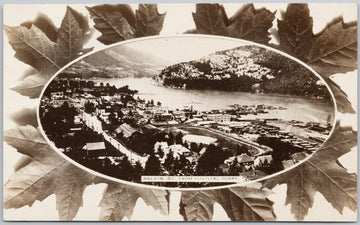 Nelson BC from Hospital Bluff Postcard 