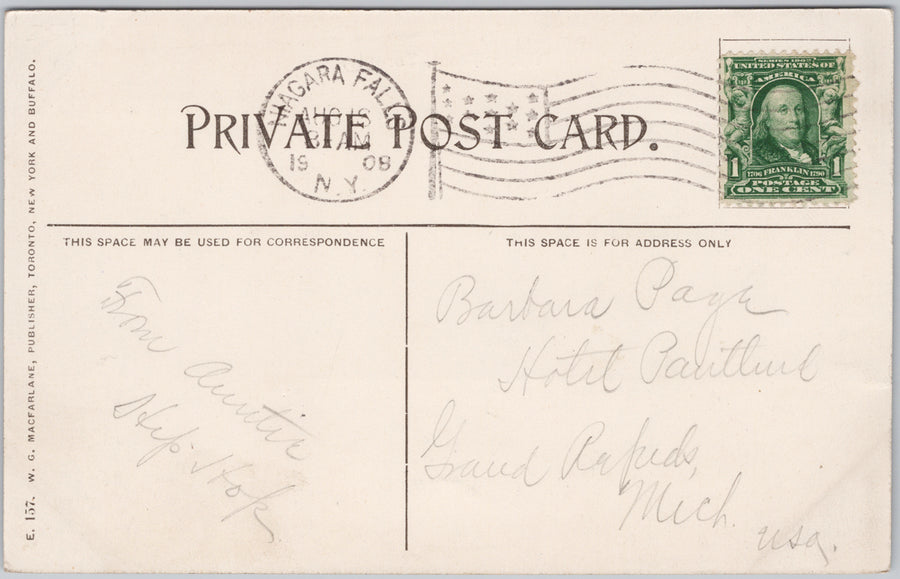 Water Front Toronto Ontario ON Canada 1908 Macfarlane Postcard SP21