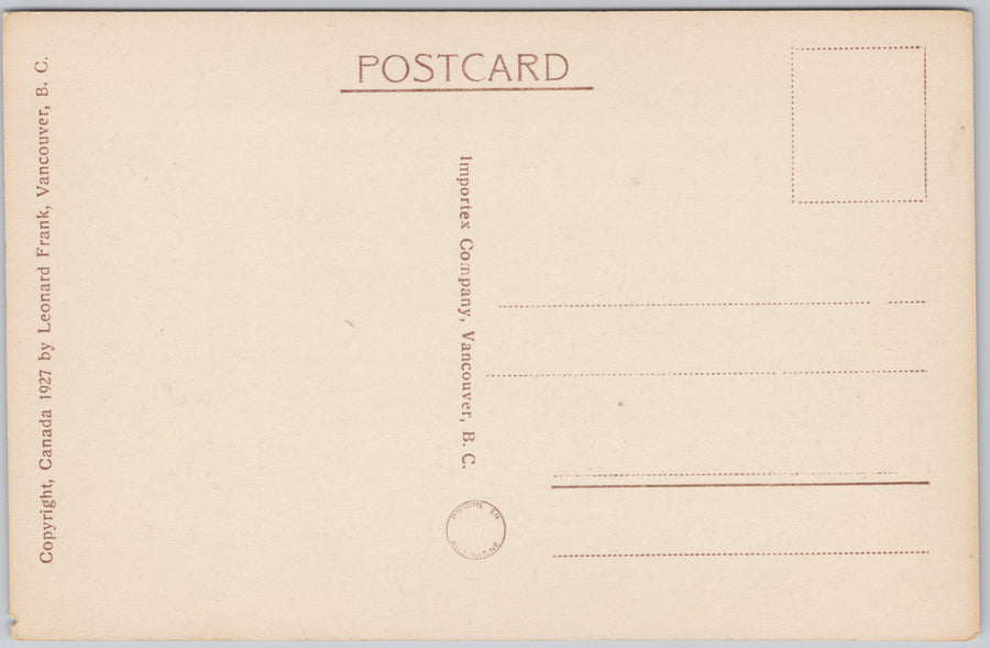 Vancouver BC from Bekins Building Unused Leonard Frank RPPC Postcard SP21