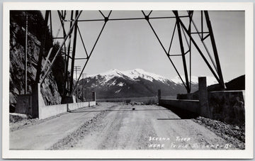Skeena River near Prince Rupert BC Wrathall RPPC Postcard