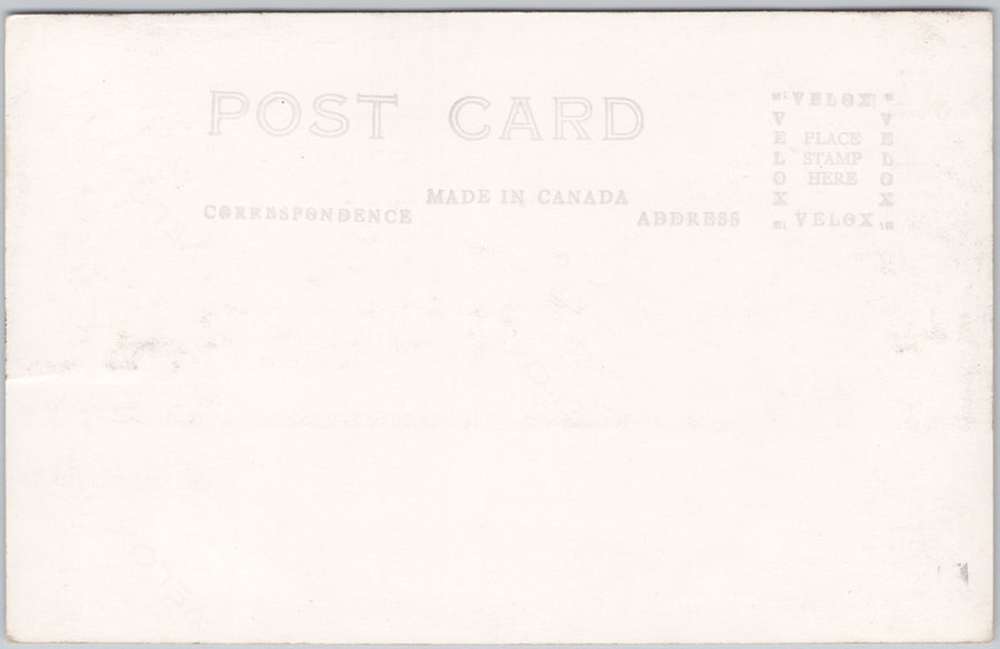 Nipigon Schreiber Highway Cavers Hill Ontario The Camera Shop RPPC Postcard SP21