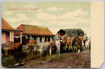 Cuba Transport in Cuba Country Postcard 
