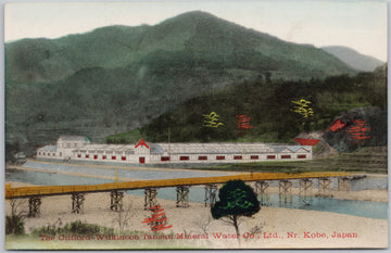 Kobe Japan Clifford-Wilkinson Tansan Mineral Water Co Japanese Postcard 