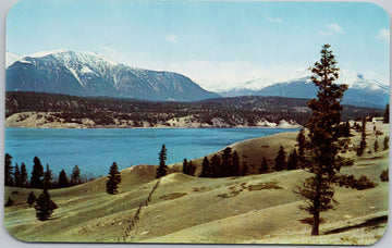 Lake Windermere BC British Columbia Chrome Dexter Postcard 