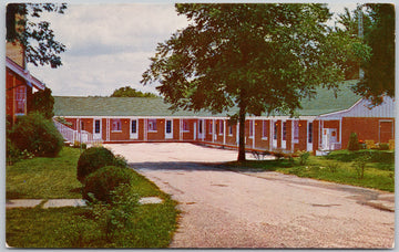 Bel Air Motel Richmond Kentucky US 25 KY USA Postcard 