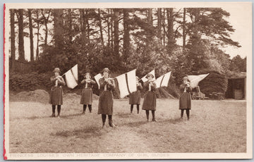 Girl Guides Princess Louise's Own Heritage Company Dunbartonshire ?? Postcard 