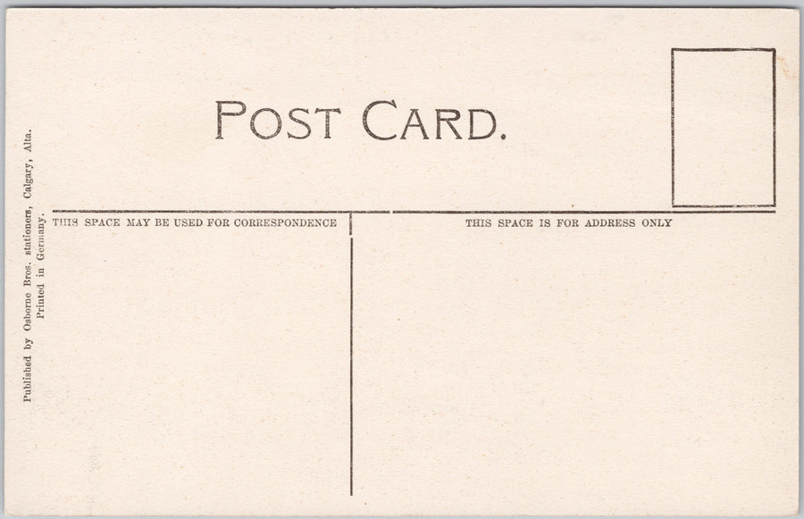 Eighth Avenue Calgary Alberta AB Canada Osborne Bros Postcard SP21