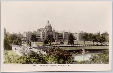 Victoria BC Parliament Buildings  Postcard