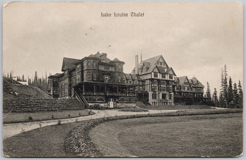 Lake Louise Chalet Lake Louise Alberta Unused NK Luxton Postcard 