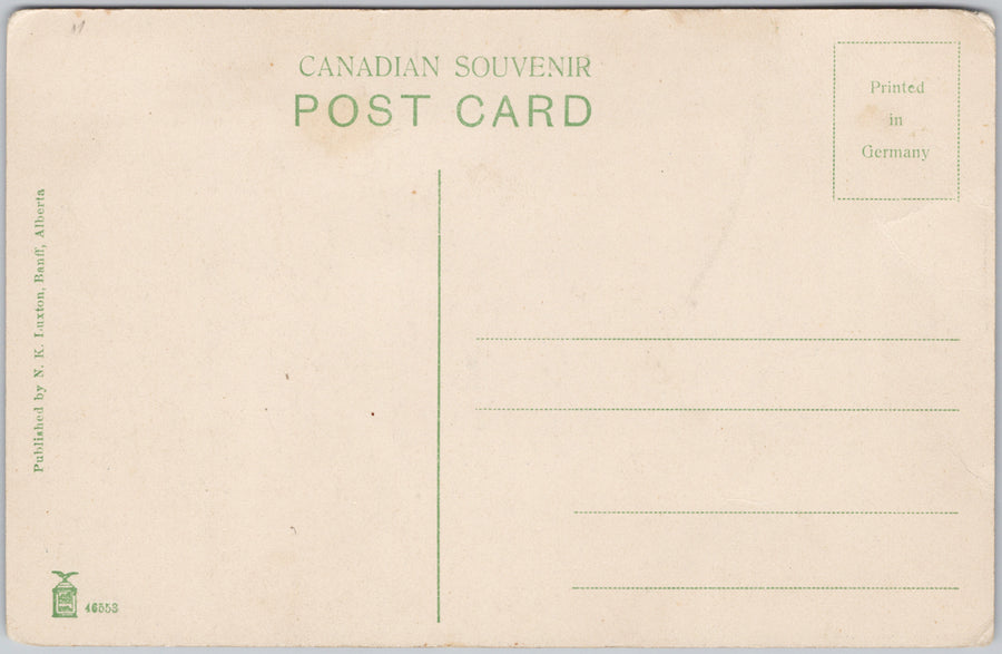 Lake Louise Chalet Lake Louise Alberta Unused NK Luxton Postcard SP21