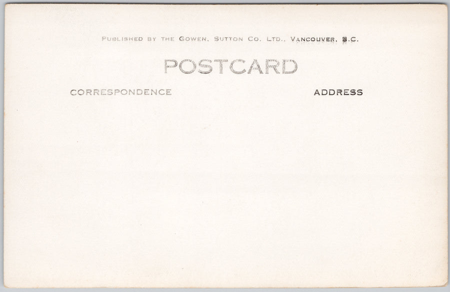 Vancouver BC from Roof Garden Hotel Vancouver British Columbia RPPC Postcard SP21