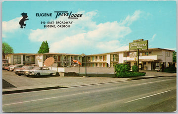 Eugene Travelodge Eugene Oregon OR Postcard 
