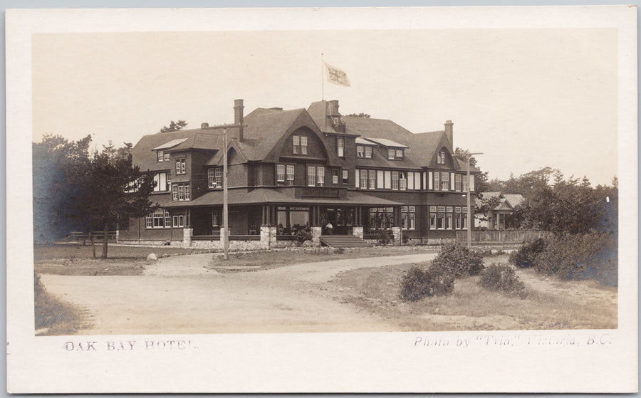 Oak Bay Hotel Victoria BC Vancouver Island Postcard 