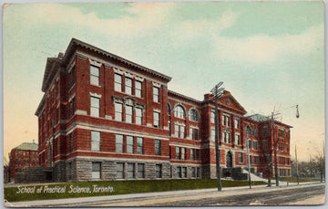 Toronto Ontario School of Practical Science ON 1908 Pugh Postcard 