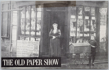 Toronto Ontario The Old Paper Show & Sale 1989 Advertisement Postcard