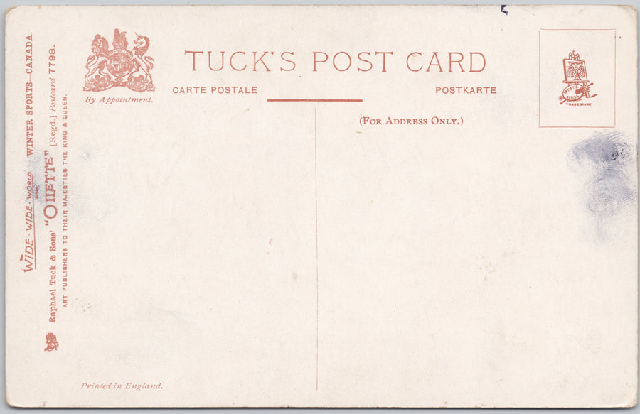 Park Slide Montreal QC Quebec Tuck Postcard SP21