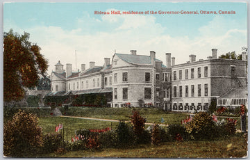 Rideau Hall, residence of the Governor-General, Ottawa, Canada