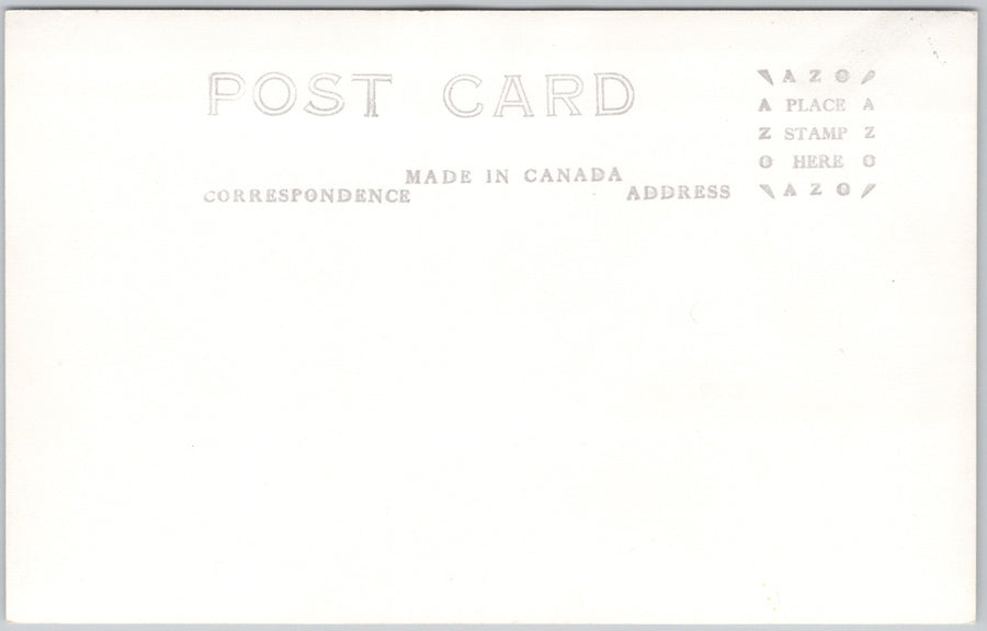 Penticton BC Exaggerated Ear of Corn Cob Canada RPPC Postcard SP21