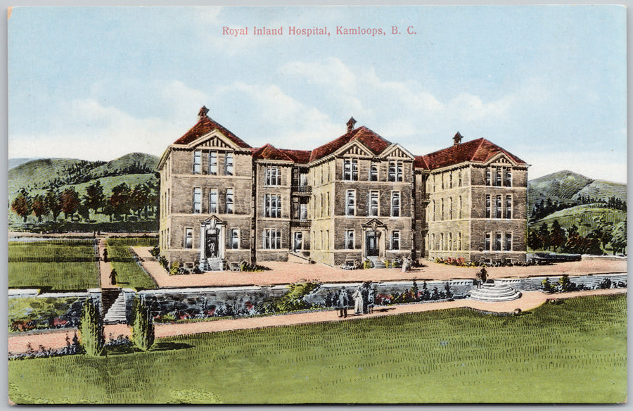 Royal Inland Hospital Kamloops BC British Columbia Unused Postcard 