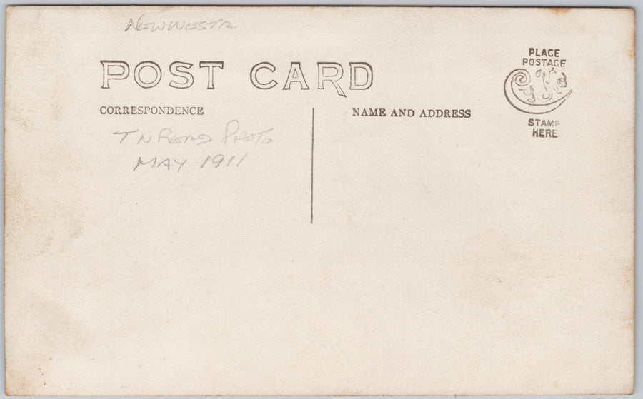 New Westminster BC Junior Boys Brigade RT of T Cadets Boys RPPC Postcard