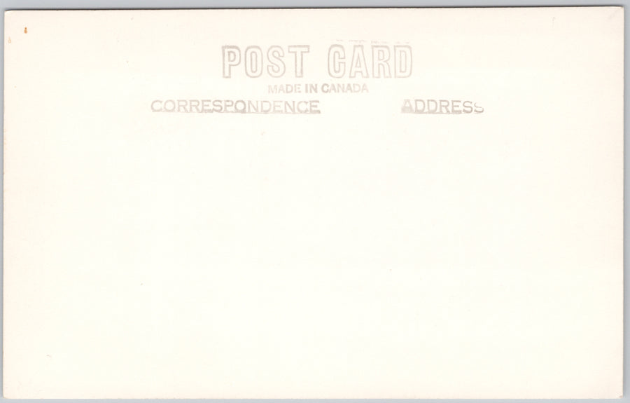 Port Alice BC Aerial View Vancouver Island 1960s RPPC Postcard SP21